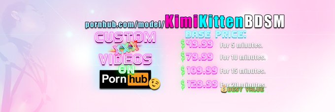 Custom Video Orders are now open! Let us create you ultimate #porn fantasy! With exclusive availability