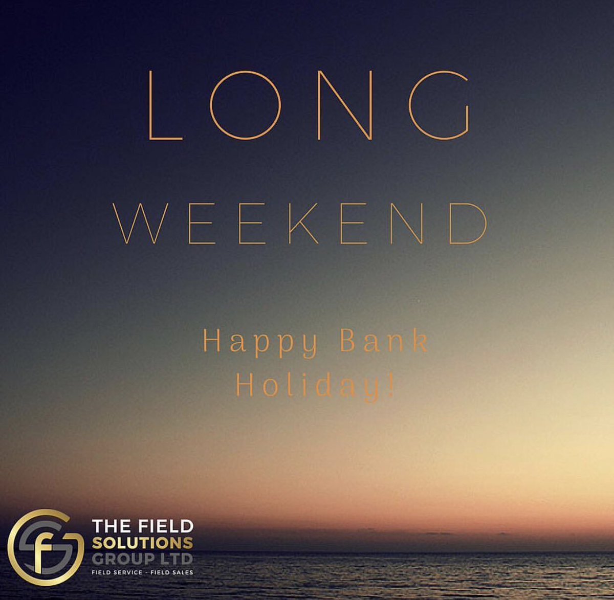 Happy bank holiday everyone! 
If job hunting is on your agenda this weekend, send your cv to sales@fieldsolutionsgroup.co.uk 
#fieldservice #fieldsales