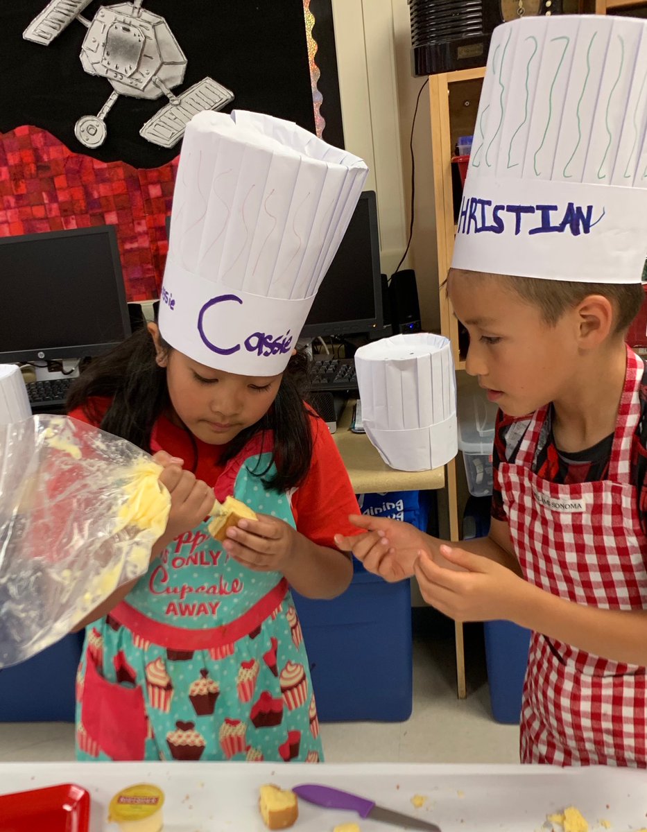 heart4GTkids's tweet photo. K.A.M.P.  fun with Chopped competition!  Dessert day! ⁦@NISDKuentz⁩ ⁦@NISDGTAA⁩ ⁦@mlicata01⁩ https://t.co/cNypWbX2y5
