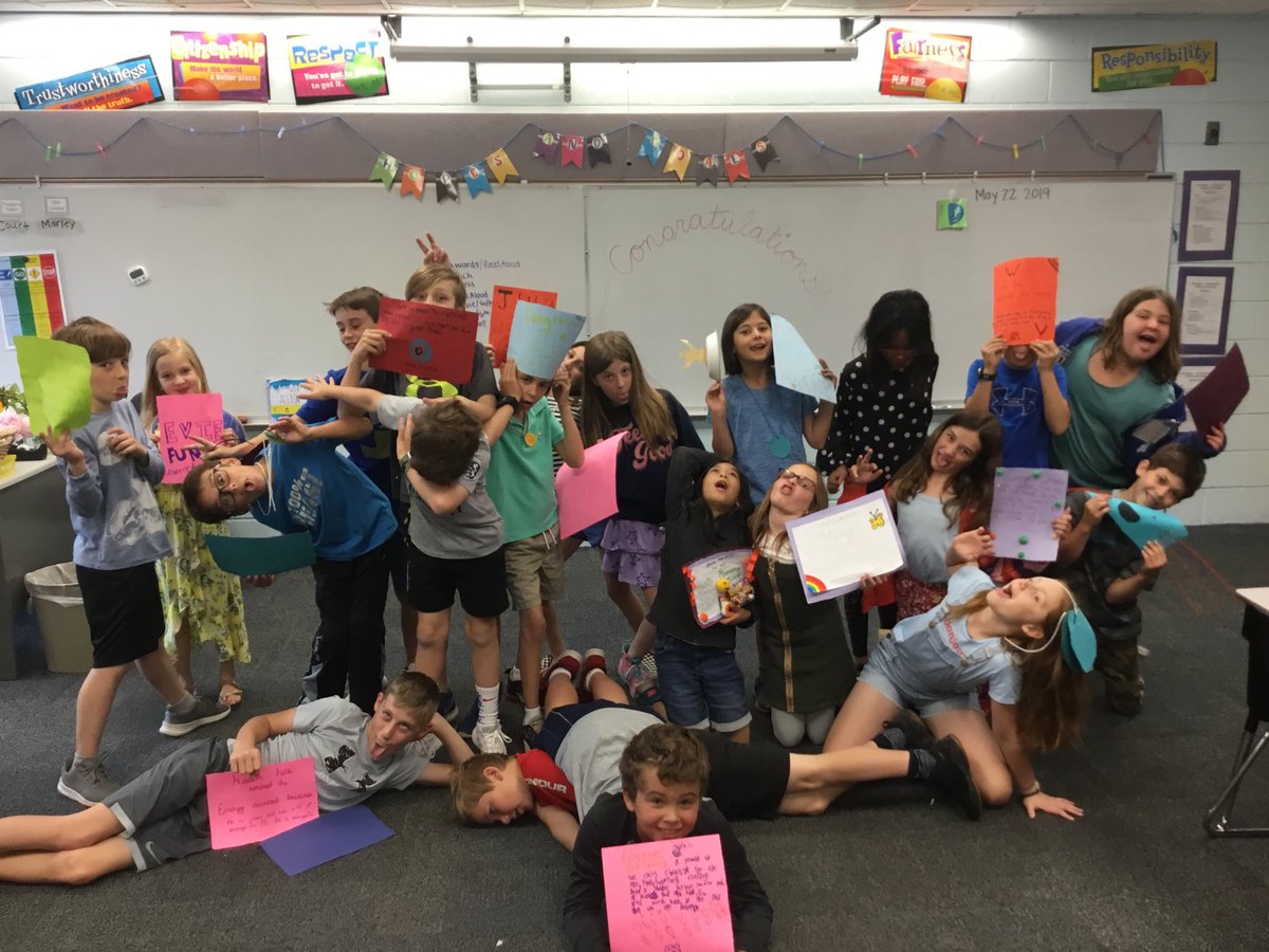 My favorite end of the year activity is when students make awards for one another! I will miss this class so much! Have a great summer!