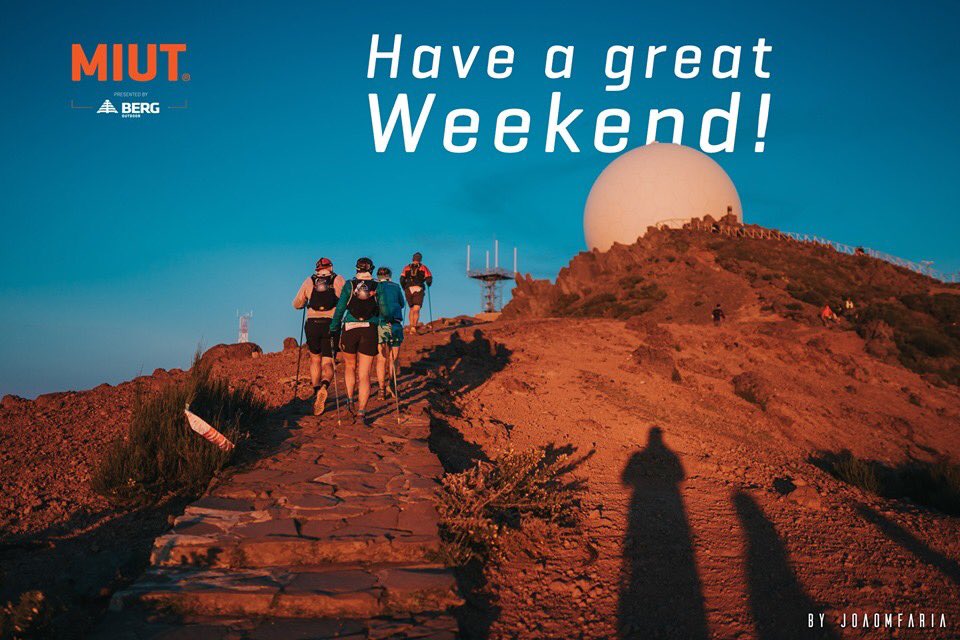 MIUTrail's tweet photo. Have a great weekend out there! 🏃♀🏃♂🏔
#miut #miut2019 #bergoutdoor #madeiraoceantrails #utwt https://t.co/9a1Iel3Uh0