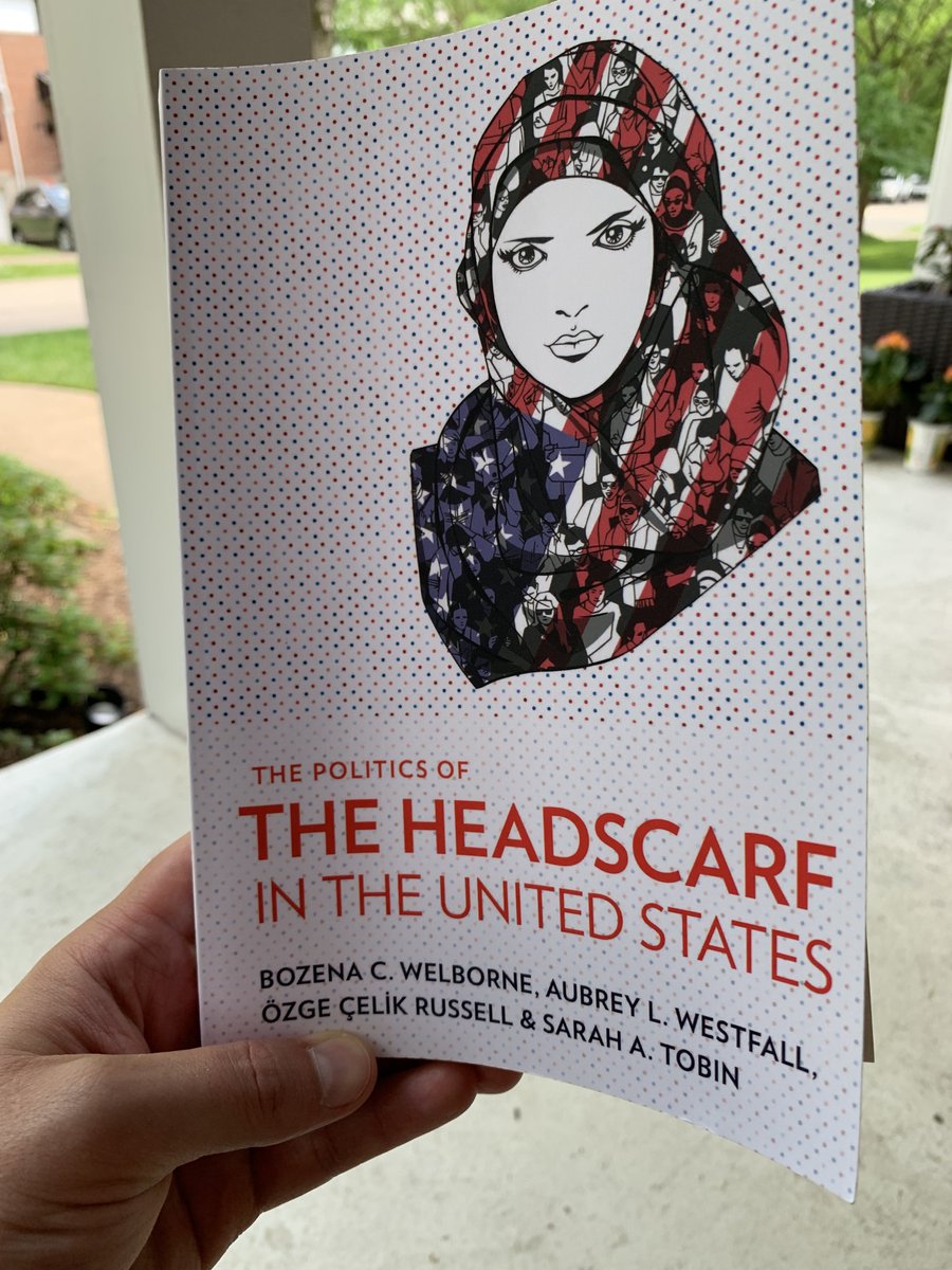 Andrew Lewis (@andrewrlewis) on Twitter photo 1. "The Politics of the Headscarf in the U.S." I found this timely, rich, & insightful. With survey & focus group data, it investigates the social & political experiences of Muslim women, with a focus on head coverings. (Two of the authors: <a href="/AubreyWestfall/">Aubrey Westfall</a> @SarahATobin.) 1. "The Politics of the Headscarf in the U.S." I found this timely, rich, & insightful. With survey & focus group data, it investigates the social & political experiences of Muslim women, with a focus on head coverings. (Two of the authors: <a href="/AubreyWestfall/">Aubrey Westfall</a> @SarahATobin.)