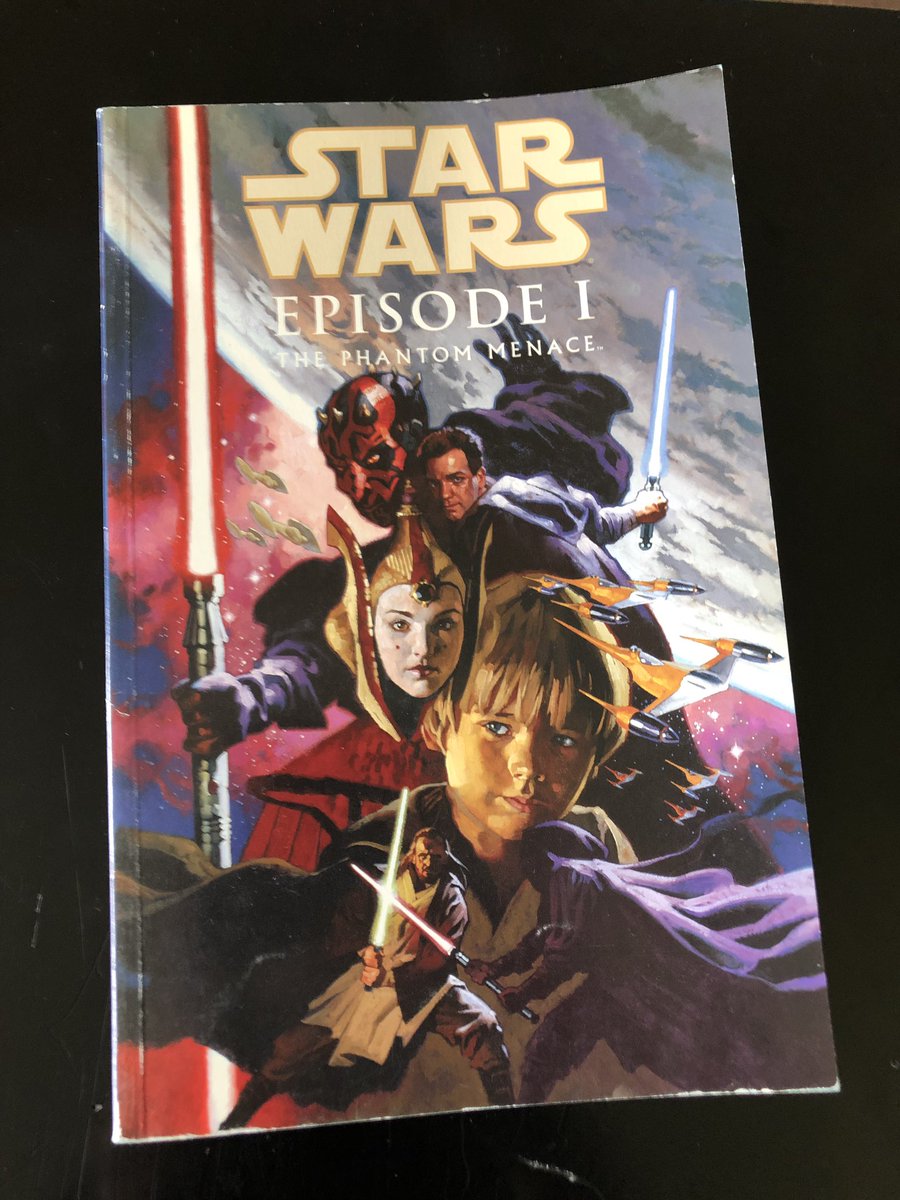 masonrad's tweet photo. Also thank-you to @cueplotdevice for sending the Phantom Menace tpb my way! https://t.co/6jSCr1tm29