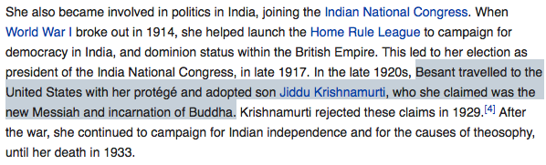 Annie Besant, the Communists are telling you to ignore the thousands of years of human history while they are talking it over for themselves. You do know Communist China wants to pick the next Dalai Lama