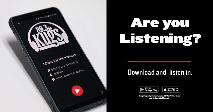 WWU_AS's tweet photo. AS KUGS-FM now is an app! Their mission is to provide a diverse program of music and information consistent with student interests. Take KUGS with you wherever you go! #associatedstudents #music #app #wwu https://t.co/U08Hvizp3S