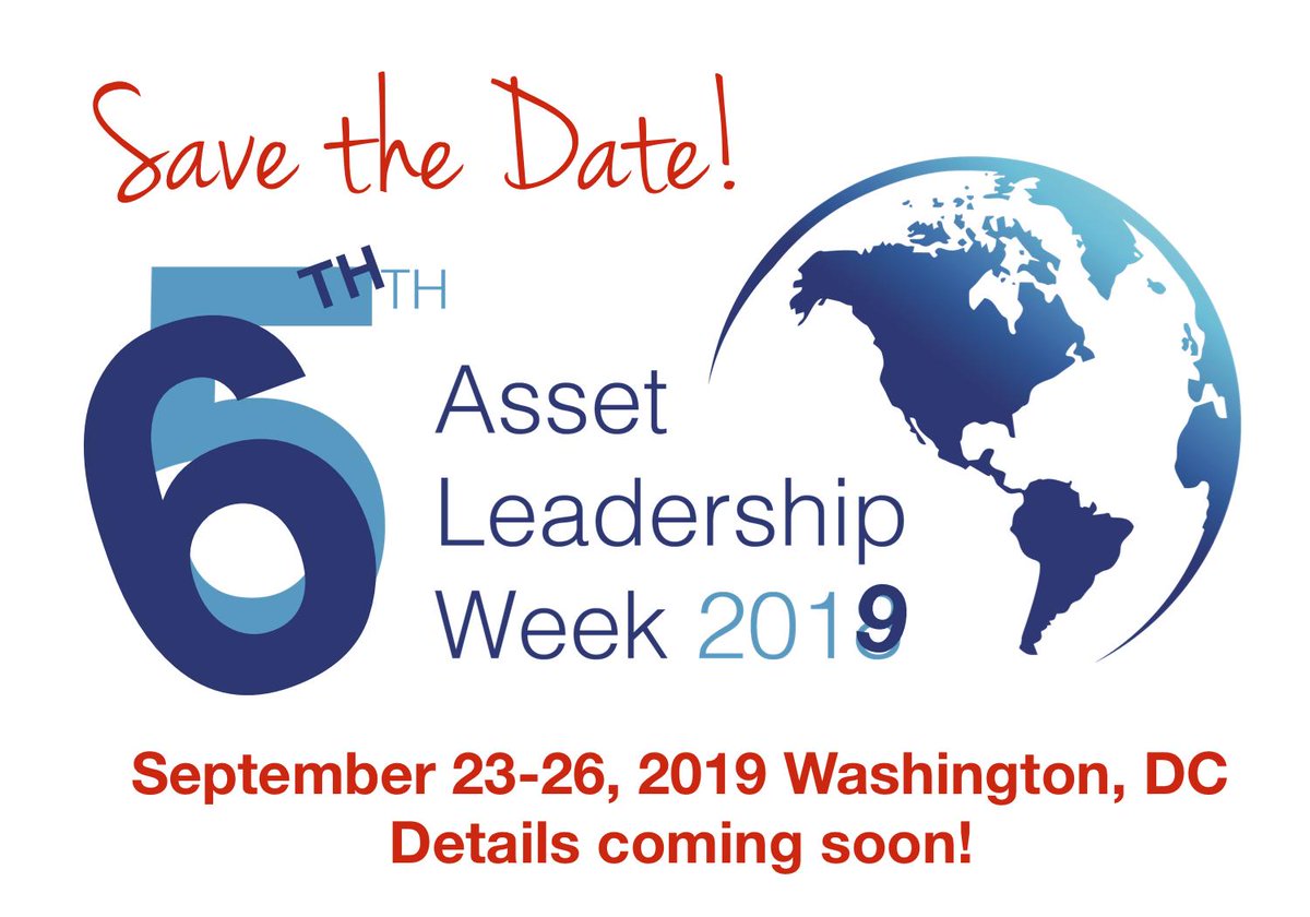 I'm honored to be a Board member of the <a href="/AssetLeadership/">TheALN</a> Network. Planning has begun for the 6th Annual Federal Asset Leadership week in DC Sept 23-26, 2019. This is perhaps the best kept secret in #assetmanagement. Wanna join us? Message me and I'll send you more details.