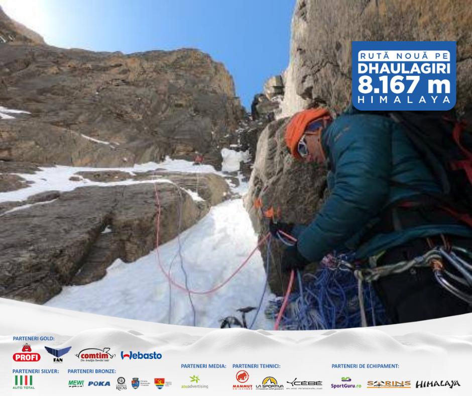 Colibășanu, together with Marius Gane and Peter Hamor, had planned for this year’s spring to climb the north-west ridge of Mount Dhaulagiri. But could continue no further, for lack of good weather, necessary for high altitude ascents.bit.ly/2weSyaQ