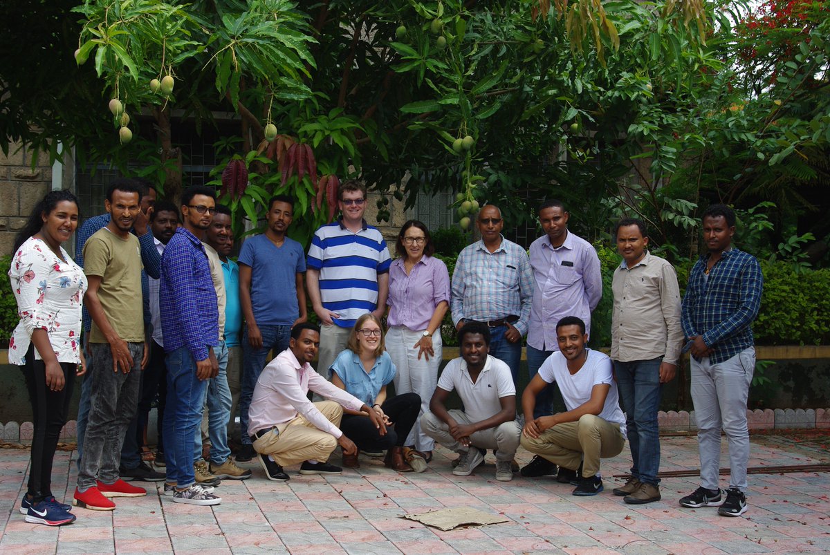 reKidane's tweet photo. Impressive weekday!
Important statistical training #MET_analysis #Spatial_analysis #ASRemlR #Designing by #UQ team. Thanks #UQ team @SorgGuy @EmmaOmics @CForknall for sharing us your experience & Knowledge.
Am Proud of you & am lucky for being with you!#MERCI https://t.co/k3LpF6L2j3