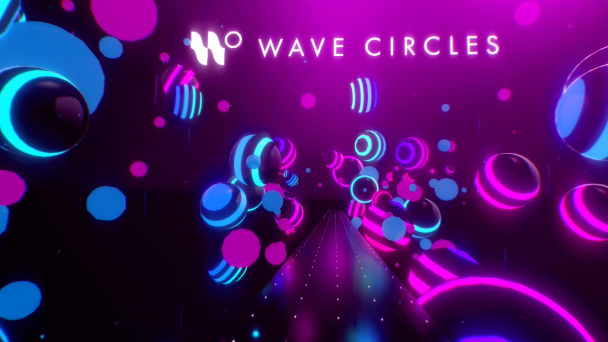 WaveCirclesVR's tweet photo. Thank you for your feedback! 
We've prepared a new update to tame the tides a bit. 

In this update, you'll find easier levels, sound options, two additional songs, &amp; some bugs exterminated. 👾

Share your feedback 
Discord: https://t.co/7IqndZ2Yxw

info: https://t.co/cFJ6fPfadB https://t.co/kRkrBhxjb6