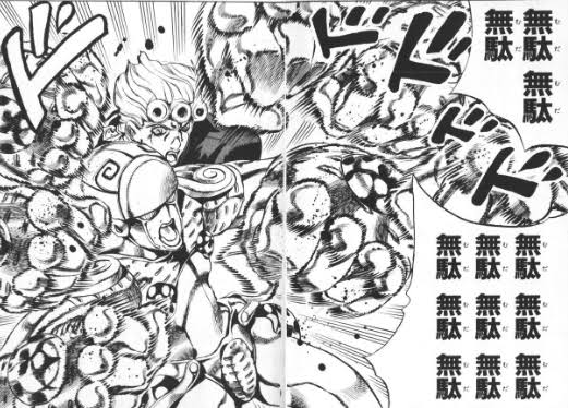 シャイニング阿賀井 実はジョルノはチョコラータを殴り足りなかったようで 無駄無駄ラッシュは雑誌掲載時5ページ半だったのだが 単行本時にこの見開き2ページが追加されて計7ページ半になったのは一部で有名な話 Fwf Jojo Anime T Co Mj4njgoiri シャイニング阿賀井 実はジョルノはチョコラータを殴り足りなかったようで 無駄無駄ラッシュは雑誌掲載時5ページ半だったのだが 単行本時にこの見開き2ページが追加されて計7ページ半になったのは一部で有名な話 Fwf Jojo Anime T Co Mj4njgoiri