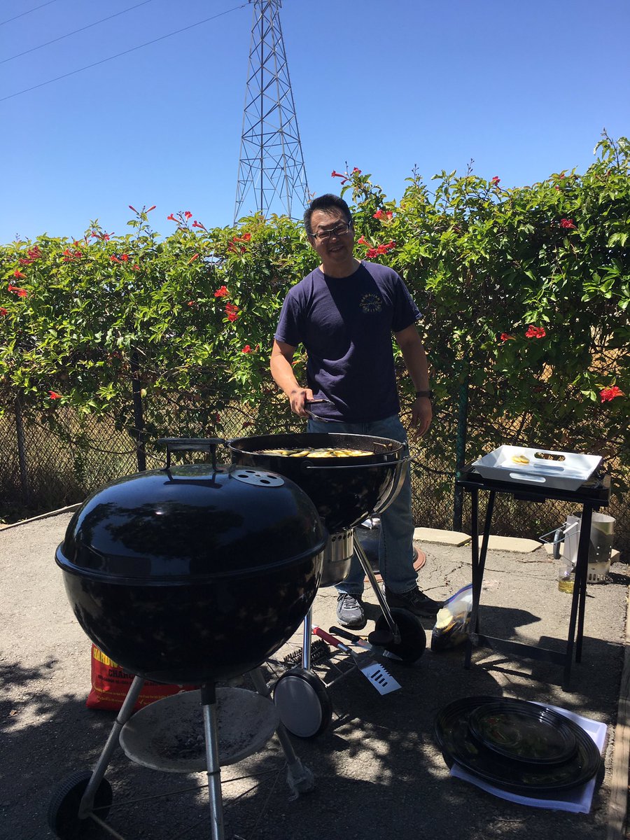 tpdsan's tweet photo. BBQ time at @NebulonInc Happy Friday! https://t.co/aDzhoToESv