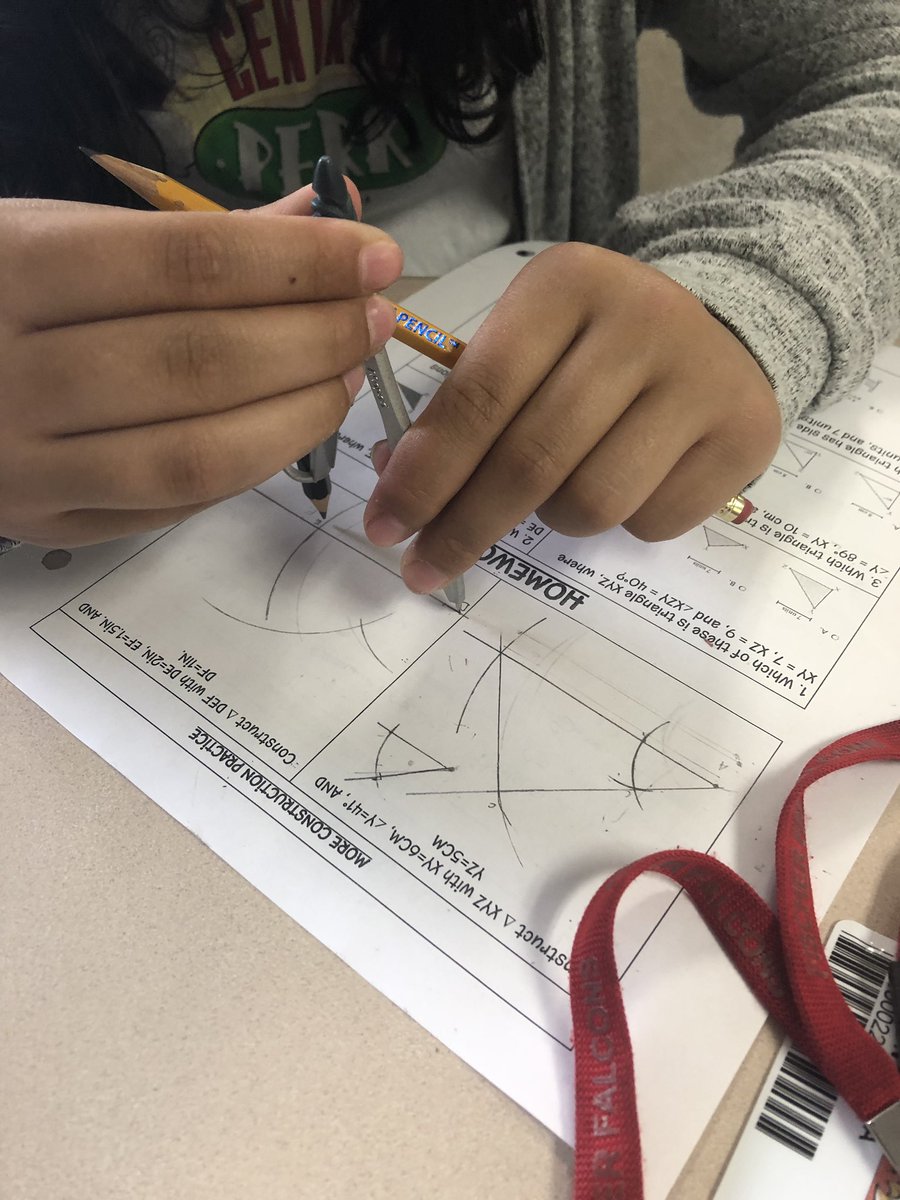 slczaplewski's tweet photo. Constructions put our perseverance math practice standard to the test!
@fischerfalcon @ipsd204 #mathpracticestandards #geometryconstructions https://t.co/1vZqTf3g3y