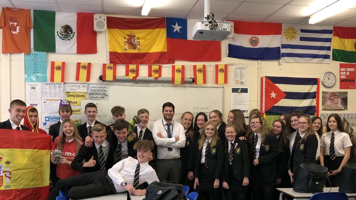Adiós to a great Y11 group who have definitely kept me entertained this year. #buenasuerte <a href="/TuptonMFL/">Tupton MFL</a>  <a href="/TuptonHalls/">Tupton Hall School</a>