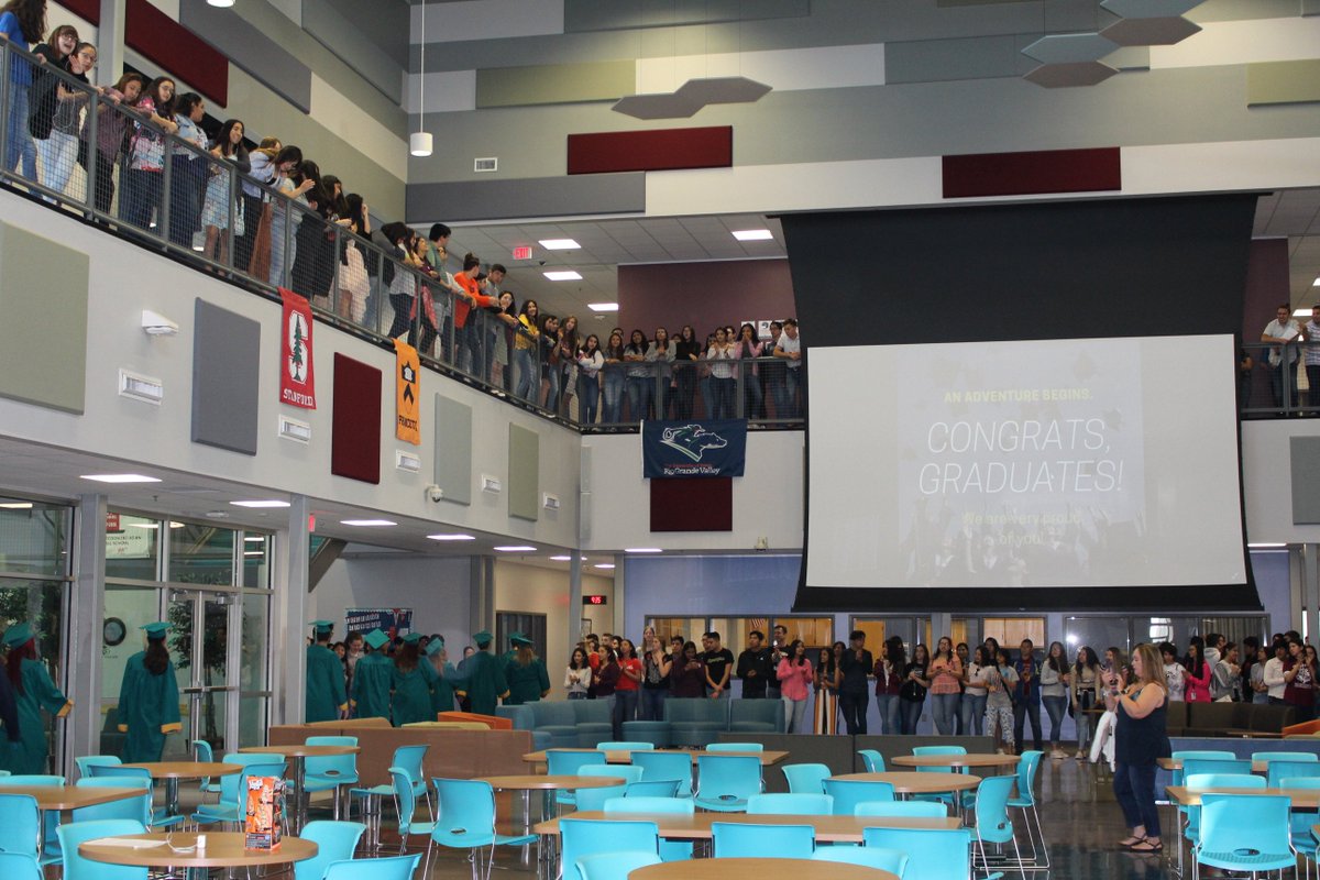 HSHP Senior Walk! Our Phoenix cheered on our graduates as they walked their final time around their school. We're all very proud of our graduating Phoenix! #HSHPhealth #OnceaPhoenixAlwaysaPhoenix #HCISDproud