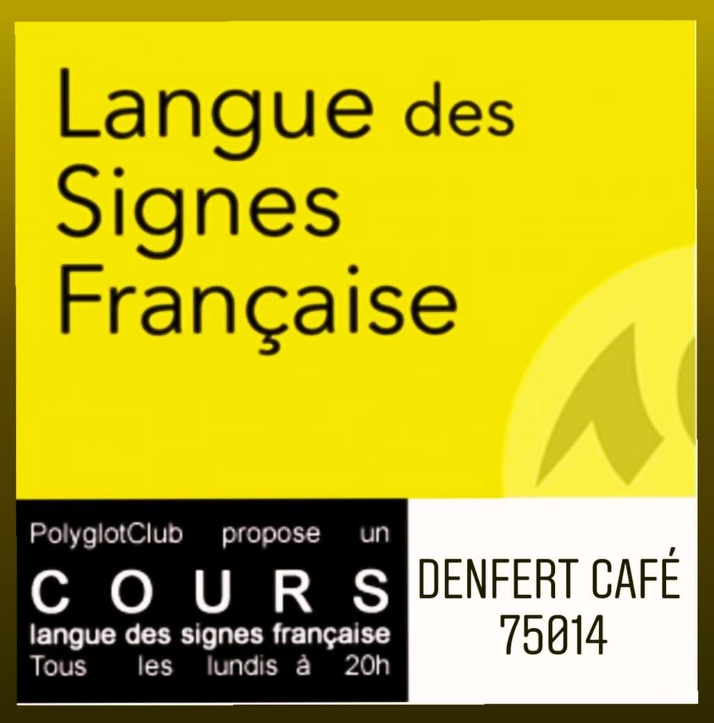 Vous souhaitez apprendre la langue des signes française ? 👆✊👌

Rendez-vous tous les lundis à 20h au Denfert Café, au prix d’une conso. 🍻

Inscription sur : buff.ly/2M6LyYw…/ile-de-france/paris/event/4965

#lsf #languedessignesfrancaise #denfertrochereau #idf #sourds