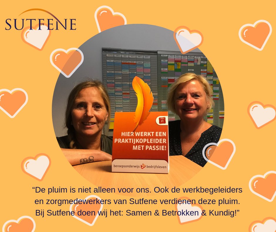 Pluim voor onze praktijkopleiders! #toekomstinhuis