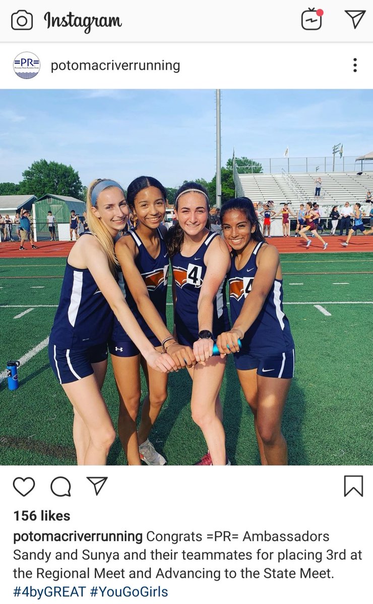 When <a href="/PRRunning/">PRRunning</a> gives @BWoodstrack a shoutout... Way to represent <a href="/BWHSAthletics/">BWHS Athletics</a> proud!!!
- Coach Kate