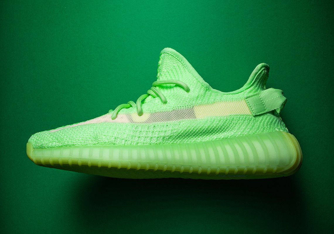 Adidas Glow Yeezy Boost 350 V2 Grailed
