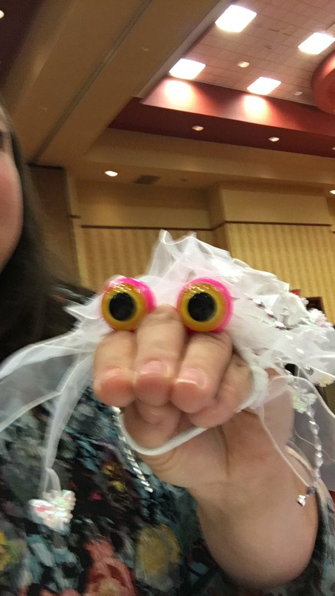 Kay02856051's tweet photo. #projectplayspringconference2019 Im excited about taking all the new ideas into the classroom on Tuesday. My favorite being Ms. Peepers! My friends will be so excited to meet Ms. Peepers and many new others in the future! ! https://t.co/ZzimSD0huy