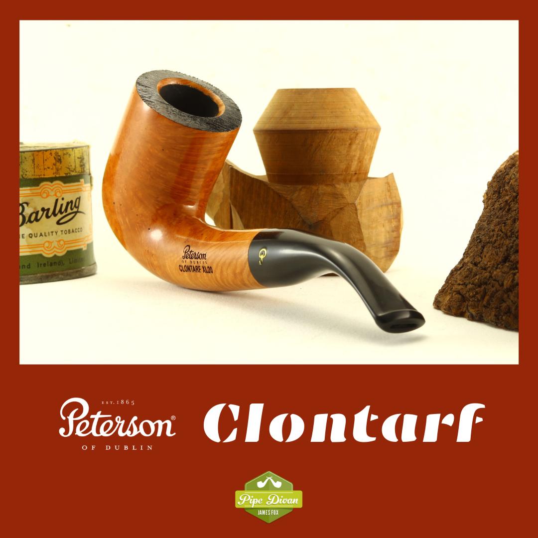 In #Peterson #Clontarf series, each #pipe is special, as imperfections aren't covered up with fillers – it works brilliantly with the smooth light finish and sandblasted rim 👀👌 Have a look at them here, they're all 20% off! ➡ ow.ly/coBe50up2j5