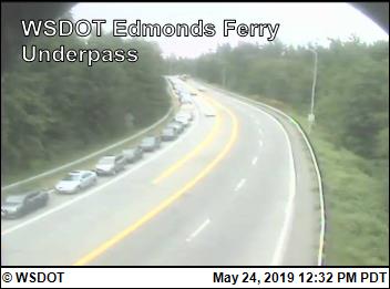 wsferries's tweet photo. #MemorialDayWeekend ⛴️ travel is well underway! Our 1st wait time of the day is in #Edmonds where it is currently 1 hour for vehicles. #MDFerryTips #MemorialDay #MemorialDay2019 https://t.co/JLfail9FAD