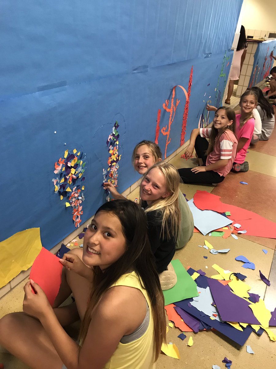 reneesweaver's tweet photo. Coral reef construction has begun #oceanresearch #chcolts    #beingcreative https://t.co/20hM0mtwSE