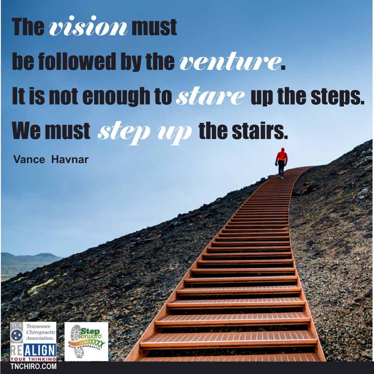 TN_Chiro's tweet photo. Whatever your health status is now, it won’t improve unless you DO something. Step Forward with Chiropractic and get moving towards better health! #TNChiroSteps https://t.co/zq4Gw7L1OI https://t.co/MkeX893XM6