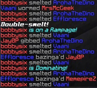MrsMcGeek's tweet photo. Congrats to bobbysix on being the 53rd person to get the 0.85! I also had an epic gamer moment tonight when I beat him for the very first time. (Fortunately, it takes ppl a few games to get used to the timing of the new trigger. Iβll likely never beat again. π) #QuakeFTW https://t.co/UOso5O4kXt