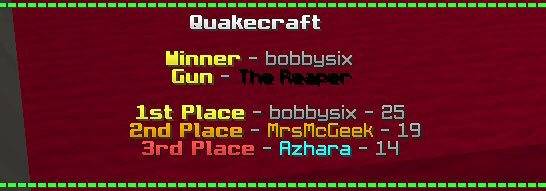 MrsMcGeek's tweet photo. Congrats to bobbysix on being the 53rd person to get the 0.85! I also had an epic gamer moment tonight when I beat him for the very first time. (Fortunately, it takes ppl a few games to get used to the timing of the new trigger. Iβll likely never beat again. π) #QuakeFTW https://t.co/UOso5O4kXt