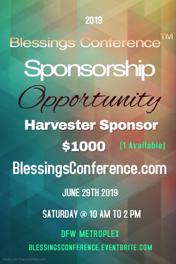 Heirforce_One's tweet image. #BlessingsConference2019 
#RegisterToday
#LetUsRejoiceInTheLord 
#Blessed #Thankful #Favor #2019 #LordWeLoveYou #SpeakLife #Salvation #Saved #Christian #Love #Peace #Joy