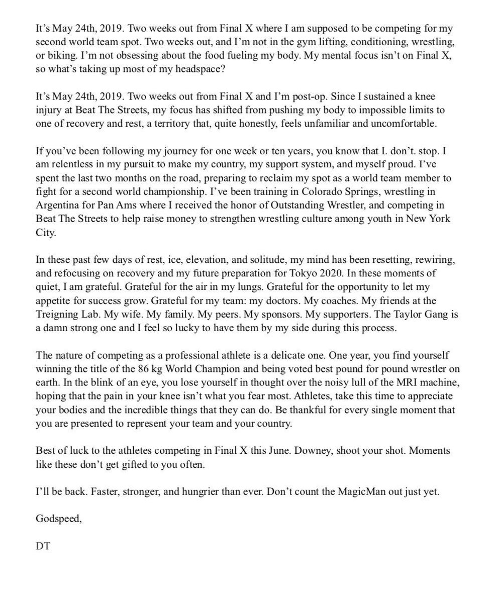 David Taylor tweet media