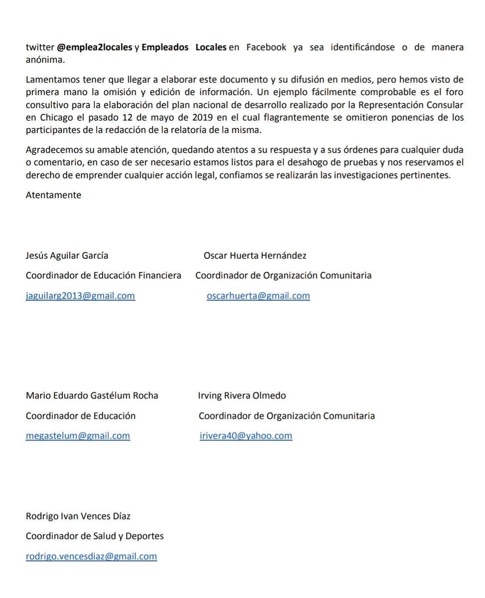 Emplea2Locales's tweet photo. Documento parte 2. https://t.co/V3WnUK3KTI