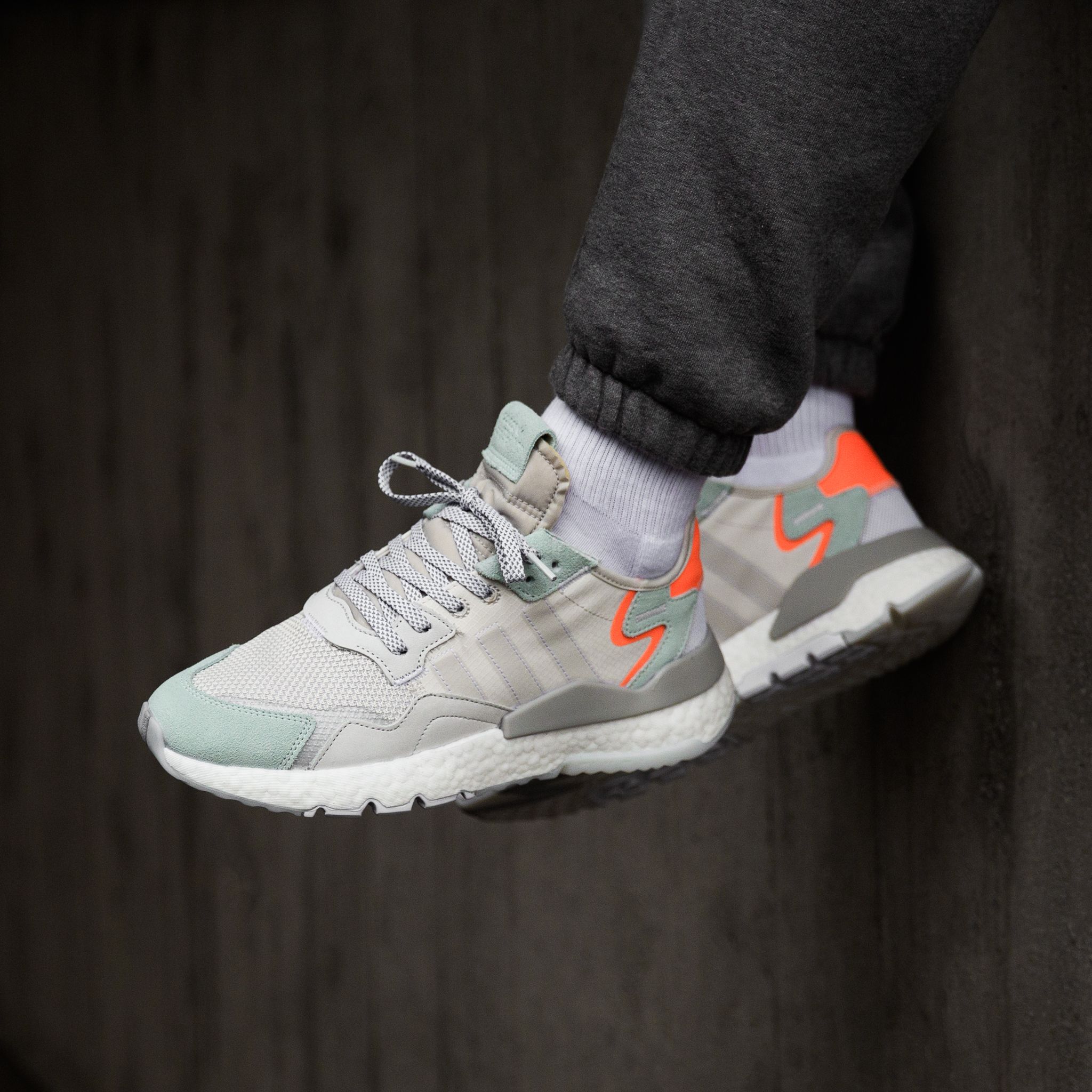 adidas nite jogger vapour green