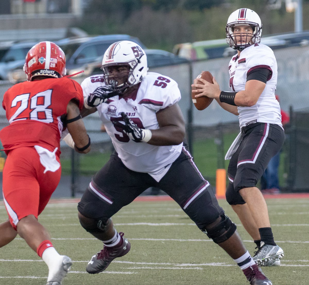 MikeReisSIU's tweet photo. BIG shout out to @SIU_Baseball &amp; @SIU_Football's Matt DeSomer. HUGE highlight in 2018-19. I loved watching him play.From WR, DB, PR, QB to watching him develop on mound and throwing 90+ at end.Playing hurt. I'll proudly tell his story forever. Thanks, Matt! You're a great Saluki! https://t.co/xVsT03OB0S