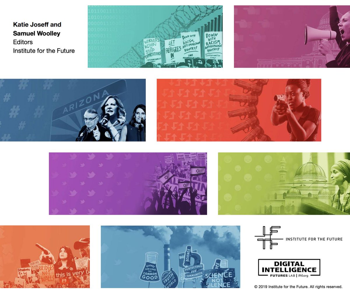 iftf's tweet photo. The Human Consequences of Computational Propaganda - Eight Case Studies from the 2018 US Midterm Elections. https://t.co/NUjlyuAlqY
#ComputationalPropoganda #2018USMidtermElections #MidtermElections https://t.co/Yd6F7DoMLG