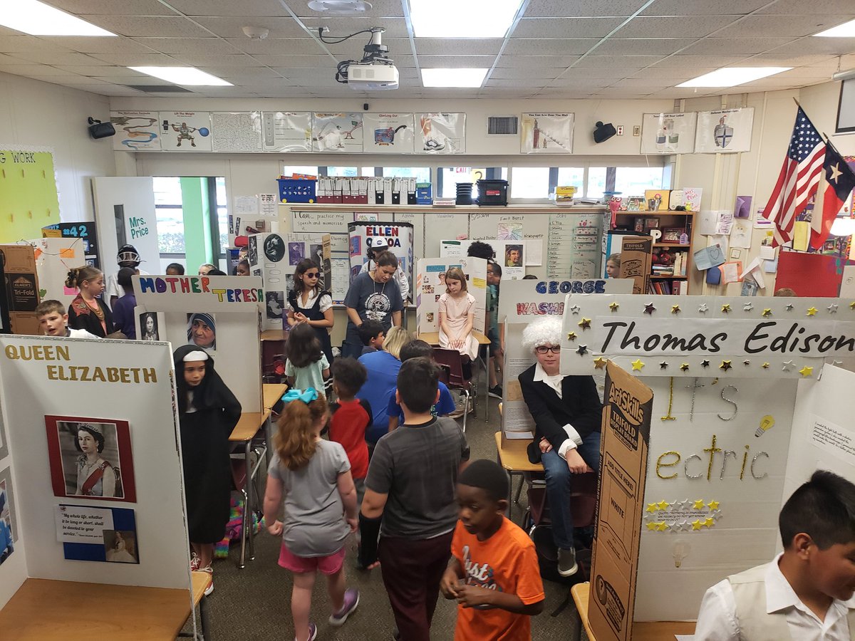 So proud of our 4th graders! They did an awesome job on their living wax museum projects!  <a href="/HumbleISD_OE/">Oaks Elementary</a>
