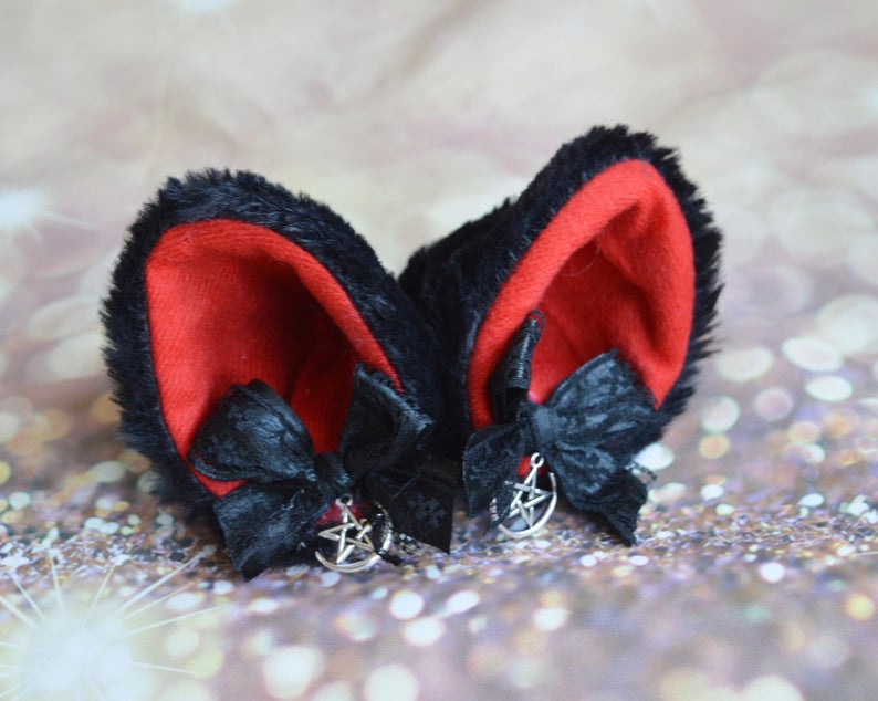 Nekollars's tweet photo. #gothicears #petplayears #petplaycommunity #bdsmears #kittenplayears #clipears #playears #petplaygear #kittenplaygear #gothlolita #Goth #gothic #gothgirl #gothgoth #gothicgirl #gothicstyle #gothfashion #gothicfashion #gothstyle #gothiclolita - More at our #Nekollars Etsy shop! https://t.co/bcNlITLE4B