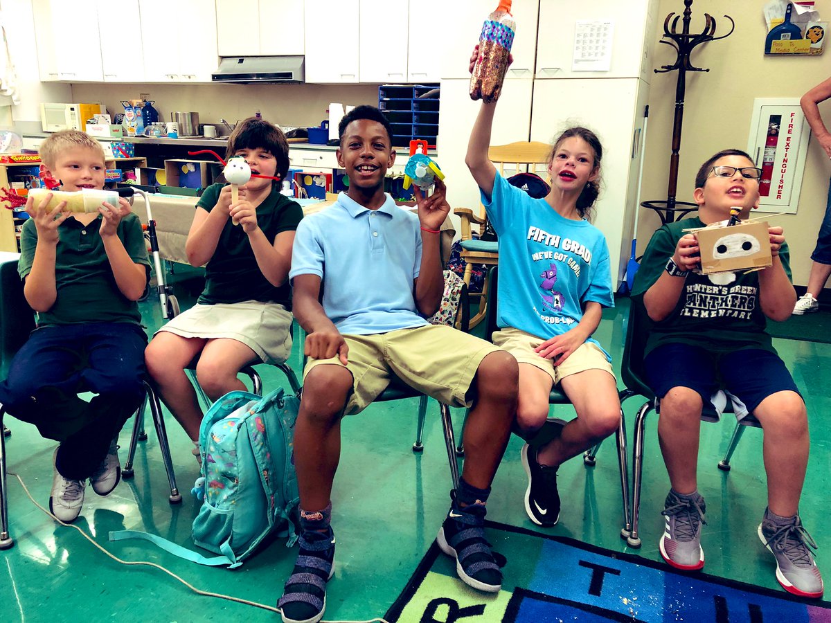 AGlover4EDU's tweet photo. “We love #Makerspace!” Have you ever seen a better rocket, baby doll, race car, lava lamp, and helicopter (in that order)? @MrsCagle_HGE’s Exceptional Intermediate #makers are finishing out the year strong with some very creative products! #HGEMakerspace #STEAM @hgepanthers https://t.co/qgsrv2jEZn