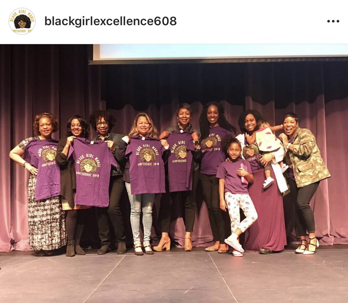 mshanks2u's tweet photo. Could not think of a better way to spend my day than at the Black Girl Magic Conference . Thank you Rosa Thompson for your vision and your brilliance. I don’t think our *girls will ever forget this day! ❤️ (*me... actually I won’t forget it) https://t.co/31AFQzNDPh