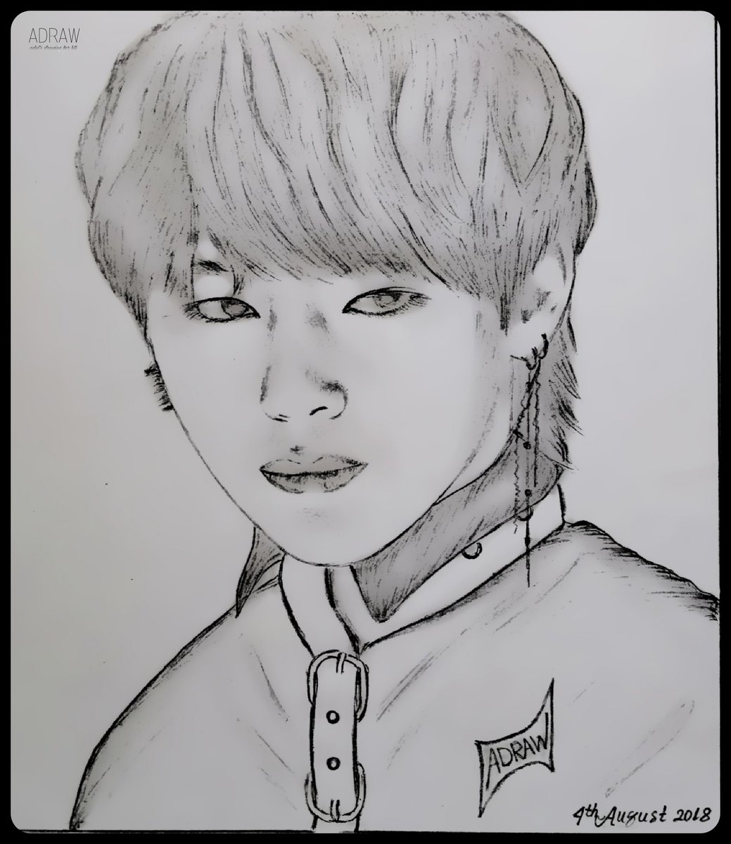 btsadraw's tweet photo. BTS Fake Love Dispatch || @BTS_twt fanart pencil sketch version โ
#๋ท #๊นํํ #๋ฐฉํ์๋
๋จ
#btsfanart V
#ADRAW https://t.co/xTEwIL2BdA