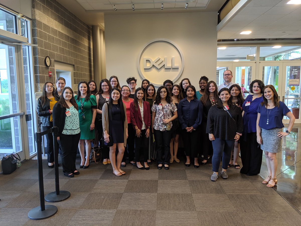 JoyLynnOQZ's tweet photo. What a great week! Took a group of Northside ISD/Business Careers HS students to Dell. Encouraging the next generation of female technology leaders. #dell #OnlyAtBC #NISD Thank you Dell colleagues for spending time with Girls Who Code. https://t.co/nJ96UP5r7c