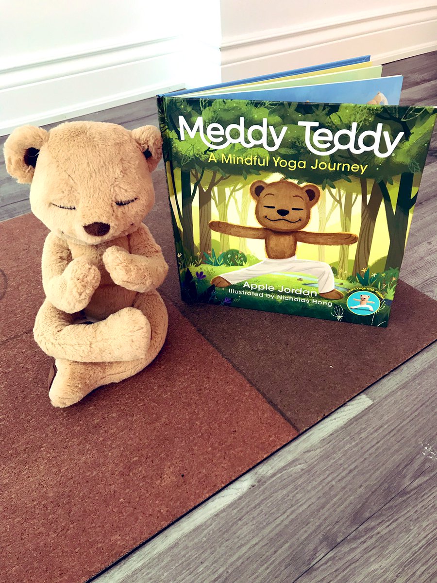 mindful_mssmith's tweet photo. KF-1 had so much fun again at @OnceUponaMat. We went on a @MeddyTeddyLA adventure with a yoga obstacle course and loved practicing our balancing and breath through play. https://t.co/ggEWWcPDvc