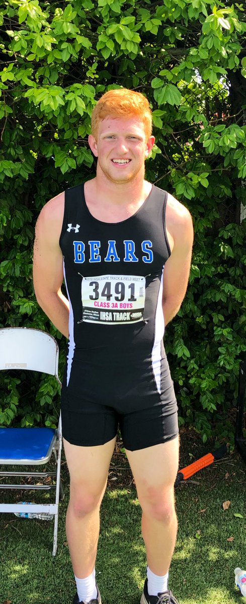 Heck of a season for this senior captain. Leader, fighter, always positive. Marek Enters, conference champion, state qualifier. #bluesmoke