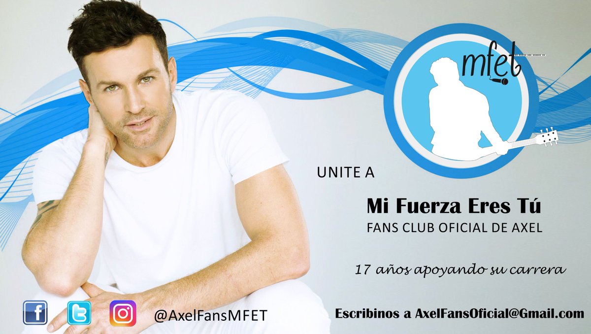 AxelFansSanLuis's tweet photo. Te invitamos a vivir juntos los próximos shows del #TourVolverASer 2019 🎶
#MiFuerzaEresTú lleva 17 años acompañando a @AxelOficial y éste es tu momento de sumarte a vivir cada experiencia en compañía de ésta hermosa familia.
No dudes en escribirnos!
#MFET https://t.co/5AIsedVuEV