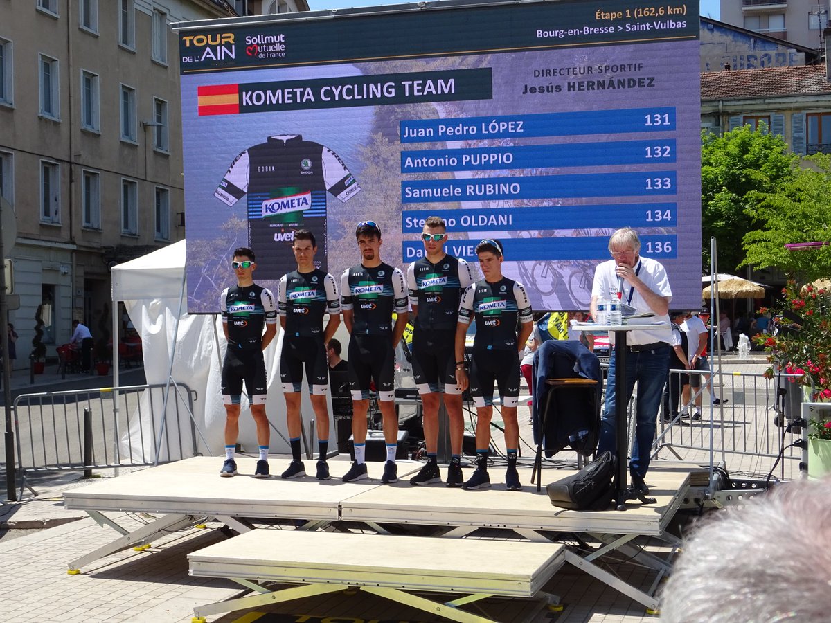 IBdailyblog's tweet photo. 1° tappa @tourdelain #tourdelain 🇫🇷🚴‍♂️ : Arrivo in volata e 11° posto per il @KometaCTeam @StefanOldani_  #quererespoder 💪

Cronaca, classifiche e commento di @jesushernandez3 👇

https://t.co/SNnnNXkiDv

(📸 Bruno Bereziat) https://t.co/OZ77WiQDGK