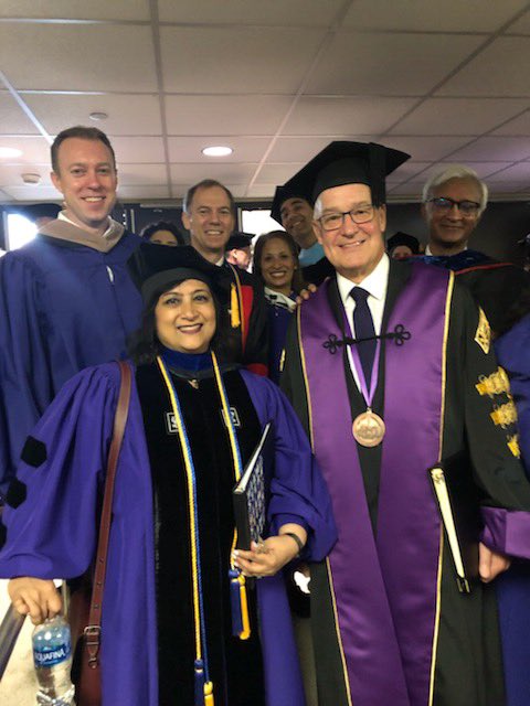 geeta_menon's tweet photo. Backstage with #Stern2019 and ready to go at @HuluTheaterMSG! #WeAreStern #Graduates #ProudDean https://t.co/ZBHfCyvsto