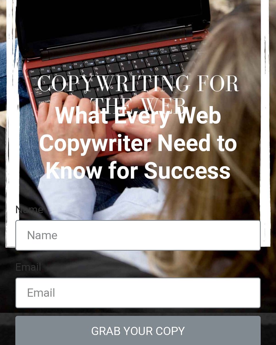 ChrisTanCopy's tweet photo. 💥FREE Web Copywriting eBook💥
Learn the art of web copywriting or  brush up on your existing skill.
#copywritersunite #copywriter #webcopywriter #copywriting https://t.co/mofUvquEHf