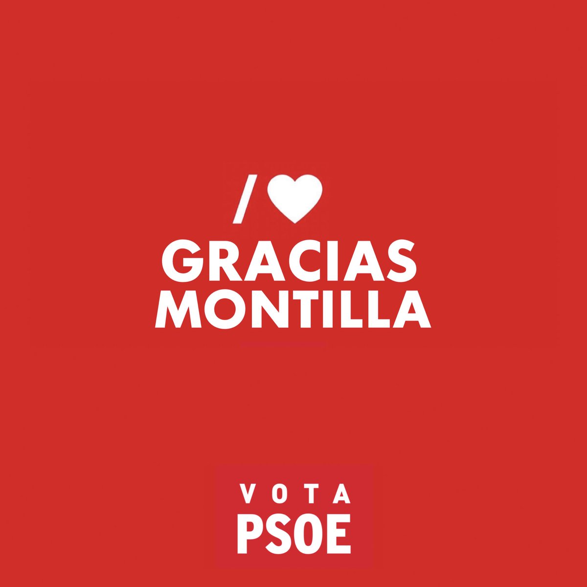 PSOEMontilla's tweet photo. Nuestro agradecimiento a todos los que nos han acompañado en estos días intensos de campaña. Familia, amigos, ciudadanos. 
Gracias. De corazón/♥️

El #26M, #HazQueGaneElFuturo. #VOTAPSOE 🌹 https://t.co/dXXtdxAl3z