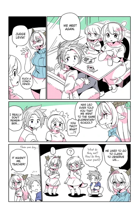 Modern MoGal # 063 - Leo and Levia 🐲🔍⚖️ #modernmogal
Some things are decided from an early age. 