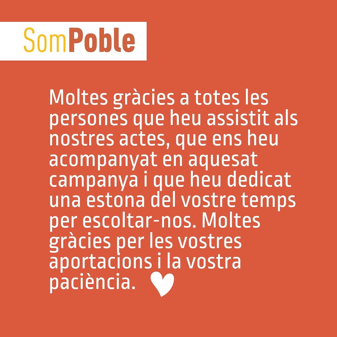 sompoble_sort's tweet photo. #SomPobleSort 
#Municipals2019Sort 
#Municipals2019 https://t.co/vSFo49GRSe